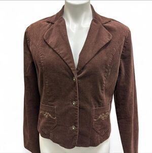 Coast To Coast Corduroy Jacket Size Large